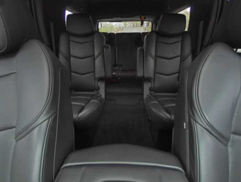 escalade interior facing rear